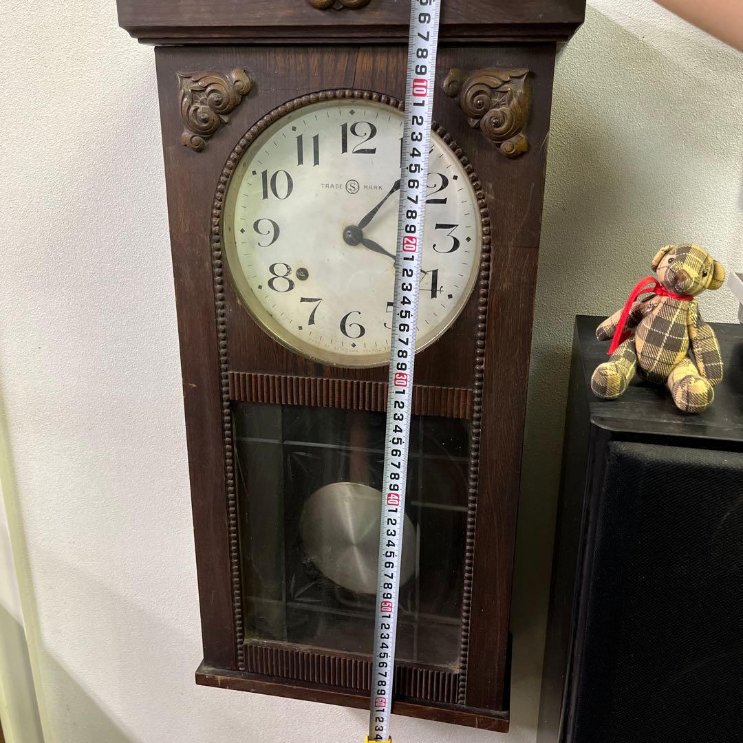 精巧社　SEIKO ゼンマイ時計　ボンボン時計　昭和レトロ　アンティーク品