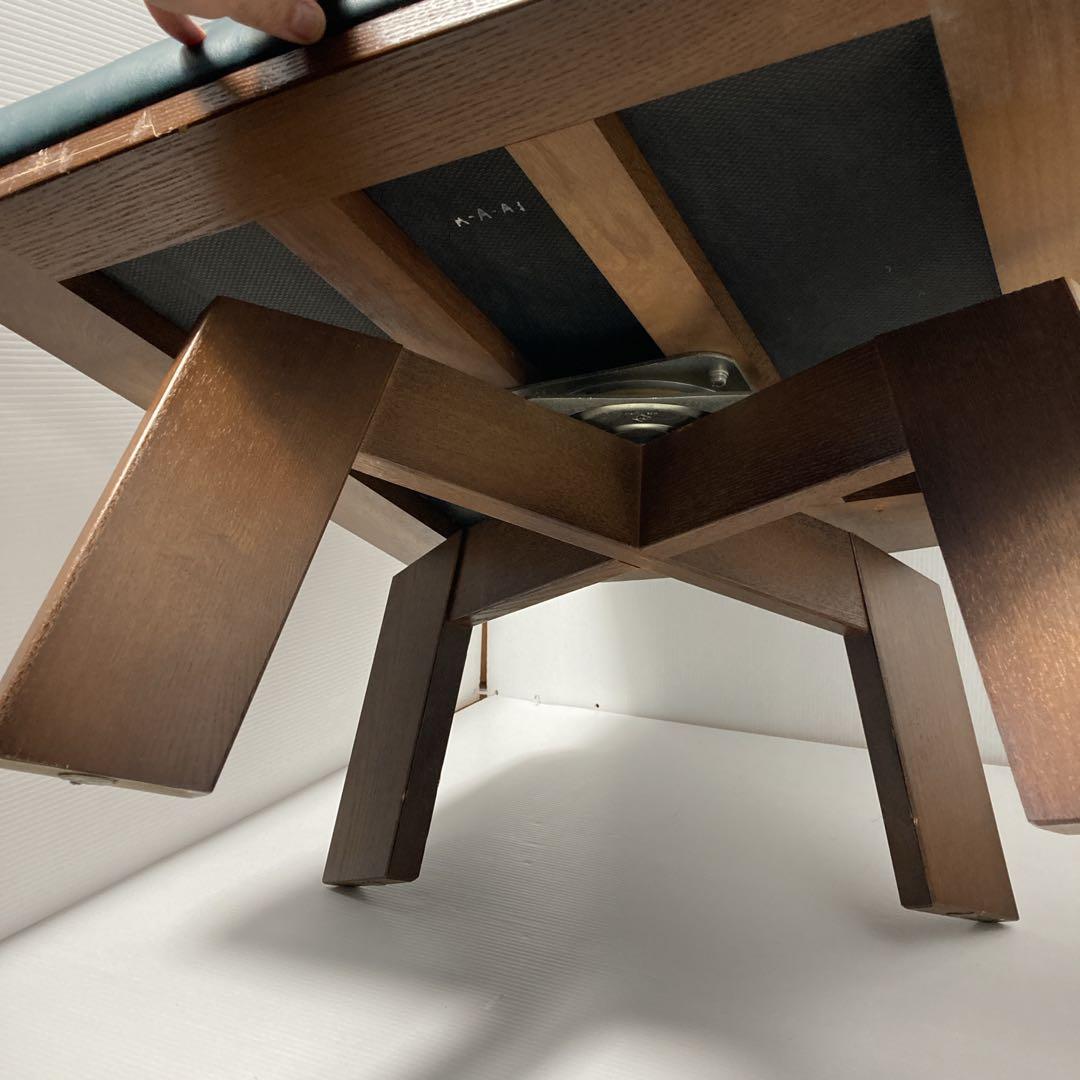 ナガノインテリア　回転式ダイニングチェア　　アンティーク椅子　レトロ