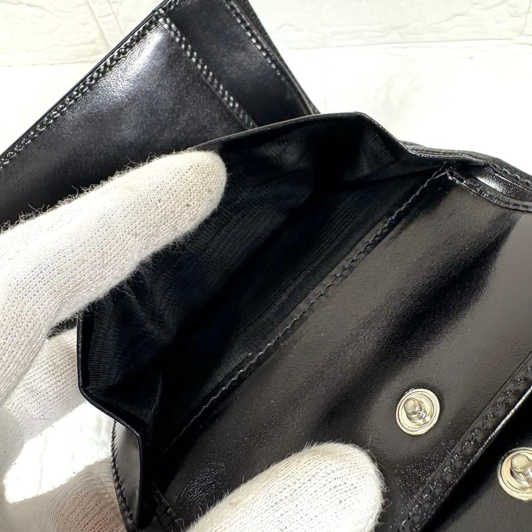 ☆【箱ギャランティー付き】プラダ PRADA 折り財布 リボン ブラック