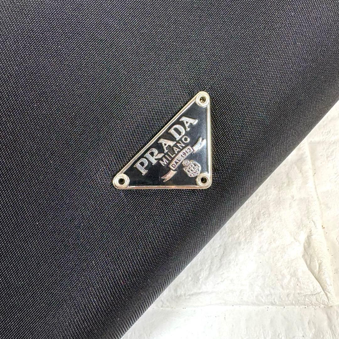 ☆【箱ギャランティー付き】プラダ PRADA 折り財布 リボン ブラック