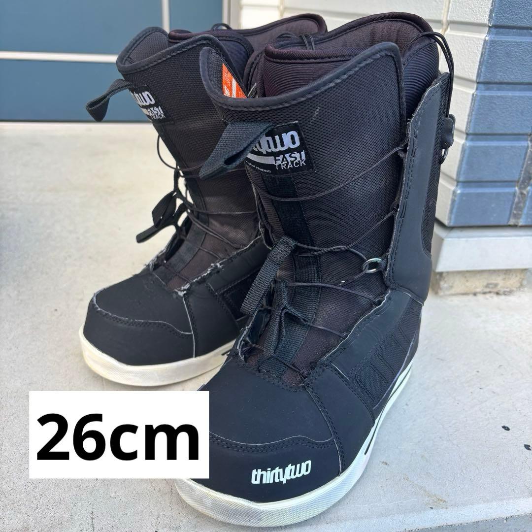 お得✨thirtytwo スノボ スノーボードブーツ メンズ ブラック ホワイト
