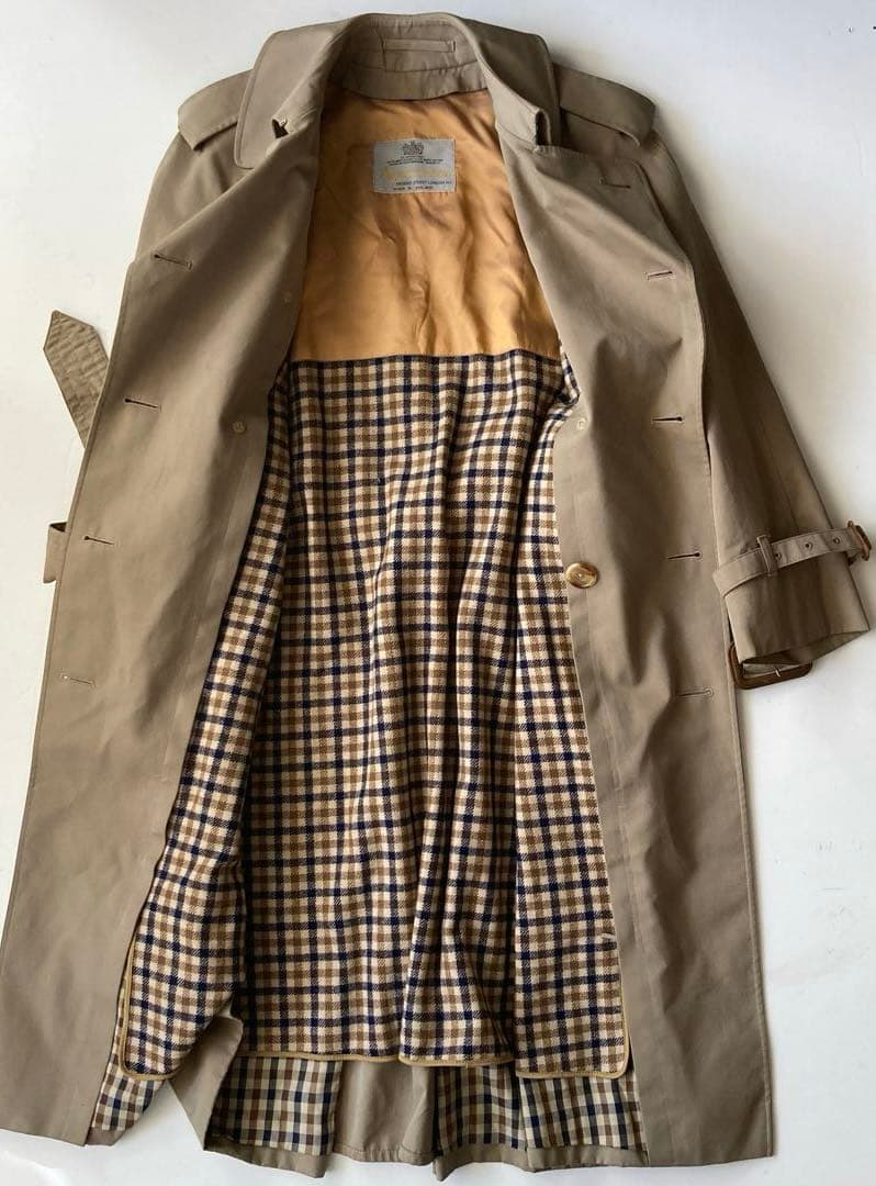 ジャケット・アウター made in ENGLAND aquasqutum trench dm