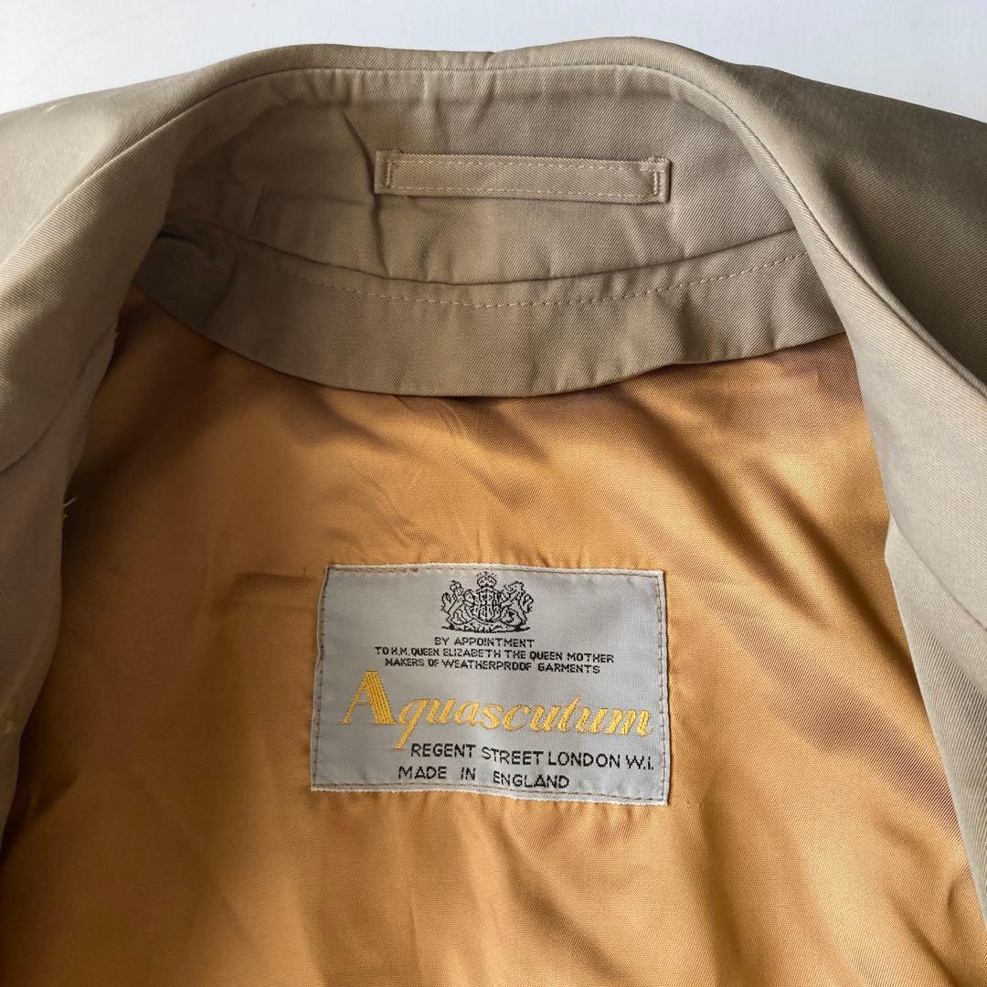 ジャケット・アウター made in ENGLAND aquasqutum trench dm