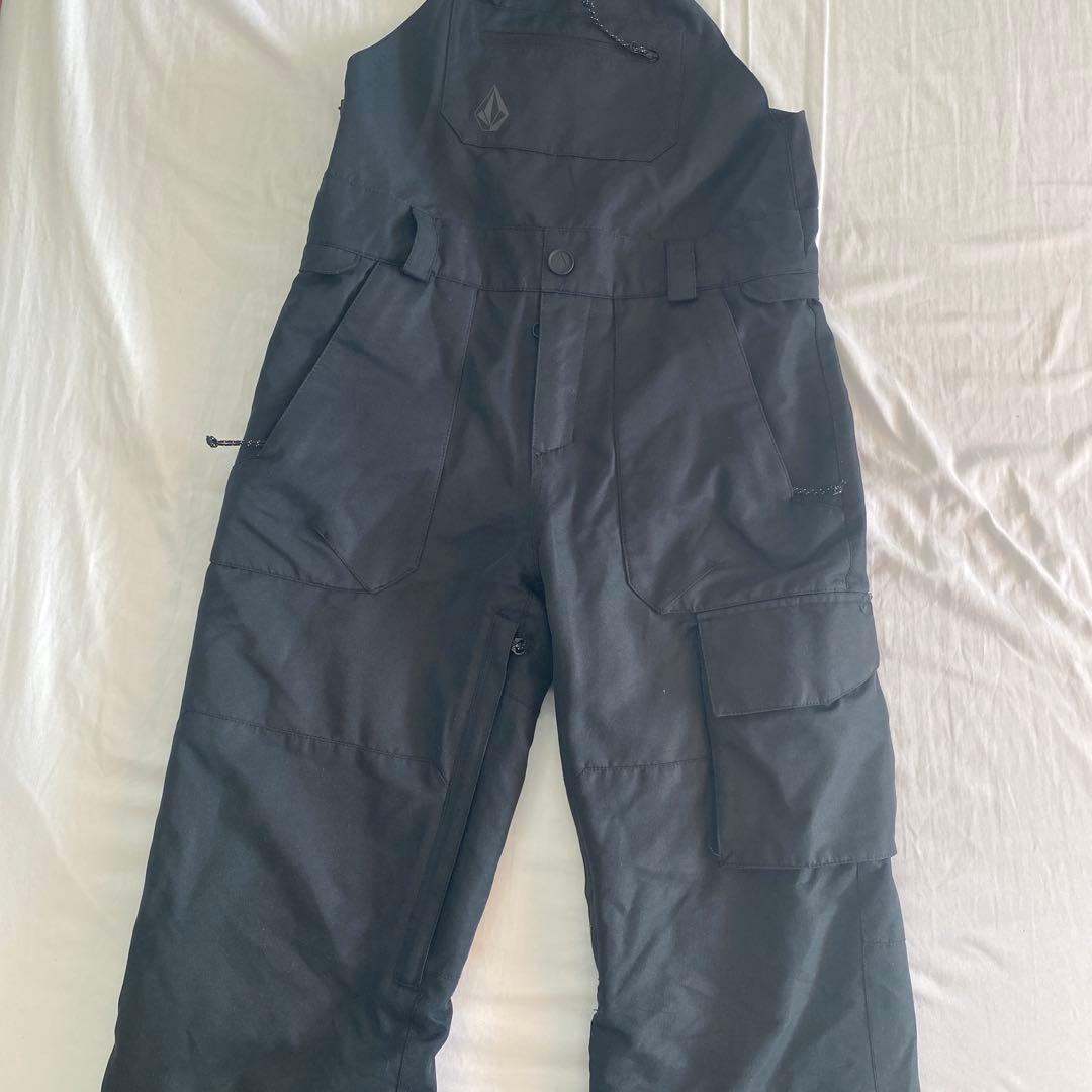 VOLCOM オレンジ スキーウェア 上下セット　Mサイズ　140