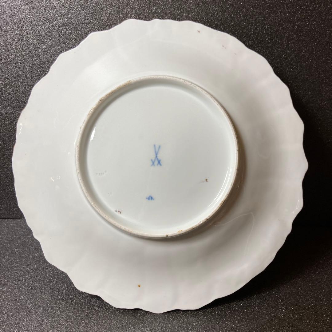 マイセンMeissen グランツゴールド大皿