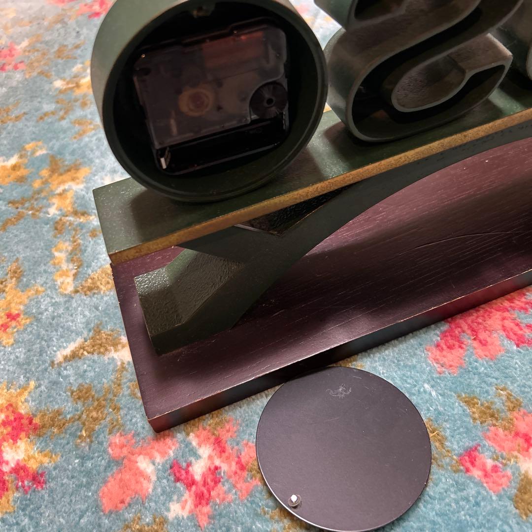 激レア エッソ ESSO 置き時計 契約20年記念 ENEOS エネオス