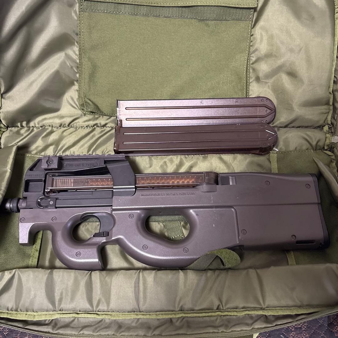 初心者キット 電動ガンプラス P-90プラス 多弾マガジン付き