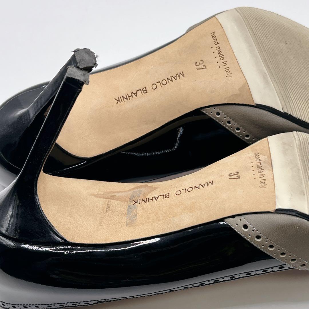 ✨美品✨MANOLO BLAHNIK パンプス ポインテッドトゥ 黒