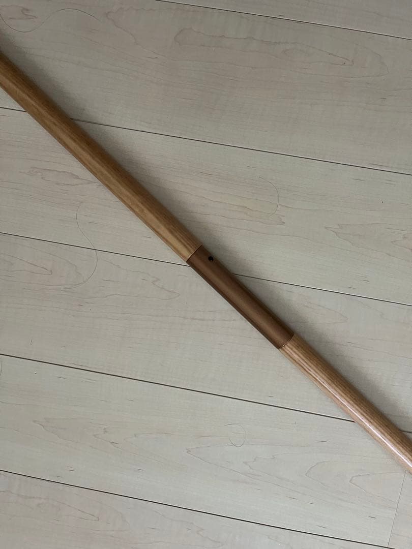 新品　タラスブルバ　木製　タープポール240　2本組　ケース付　ホワイトアッシュ