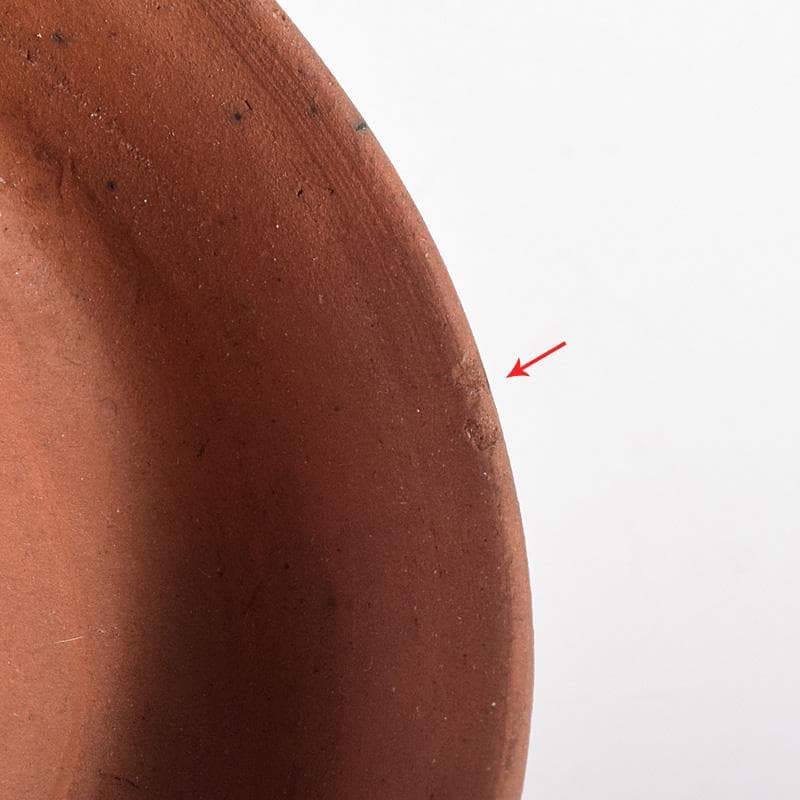 中国　紫砂　朱泥　遊環摘　急須　茶壷　在銘　M　R7641