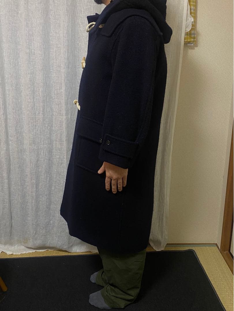 blurhms ブラームス ネイビー ダッフルコート