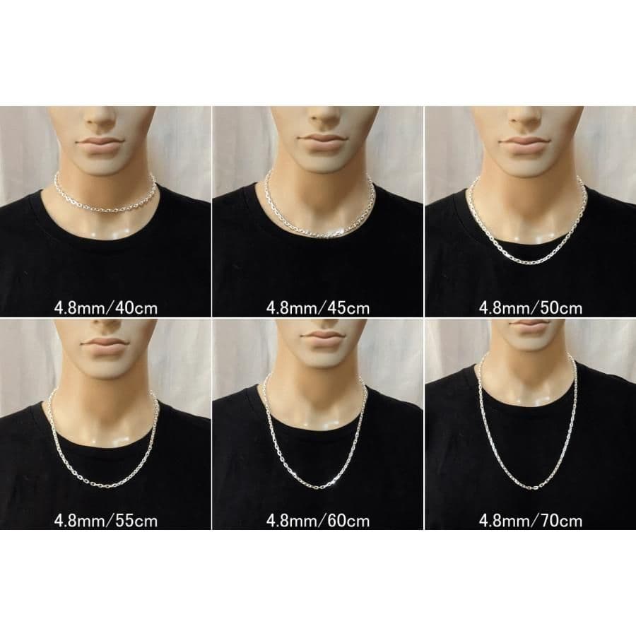 AVALANCHE シルバー925 マイアミキューバンチェーンネックレス