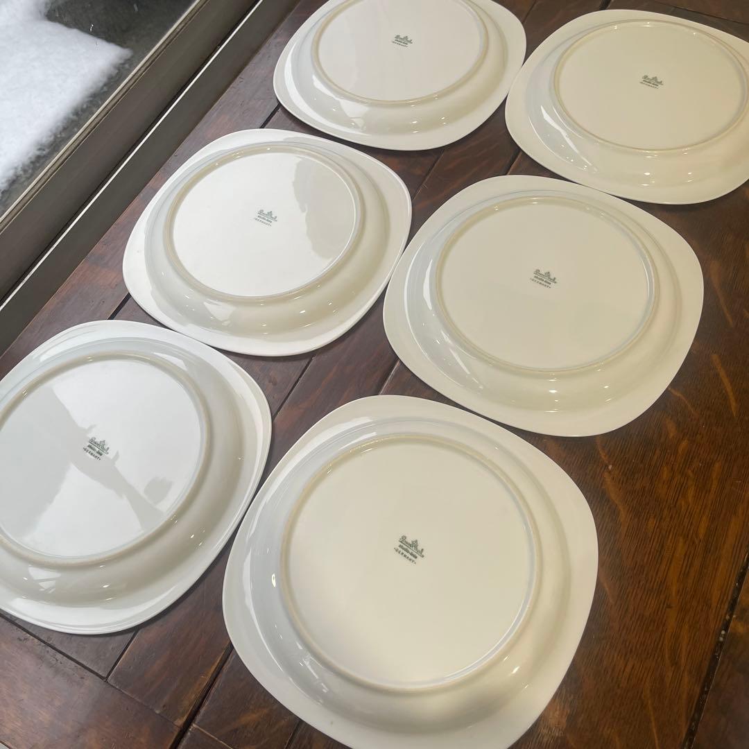 ローゼンタール　スオミ　白磁　ディナープレート　6セット　24cm