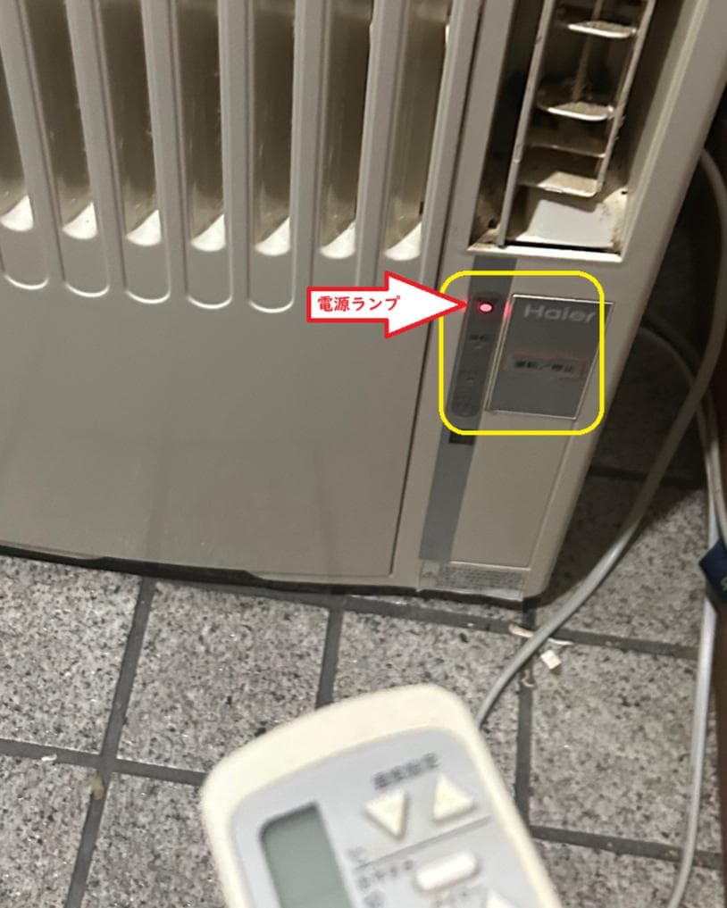 Haier 窓用エアコン JA-16M　【中古品】・送料込み