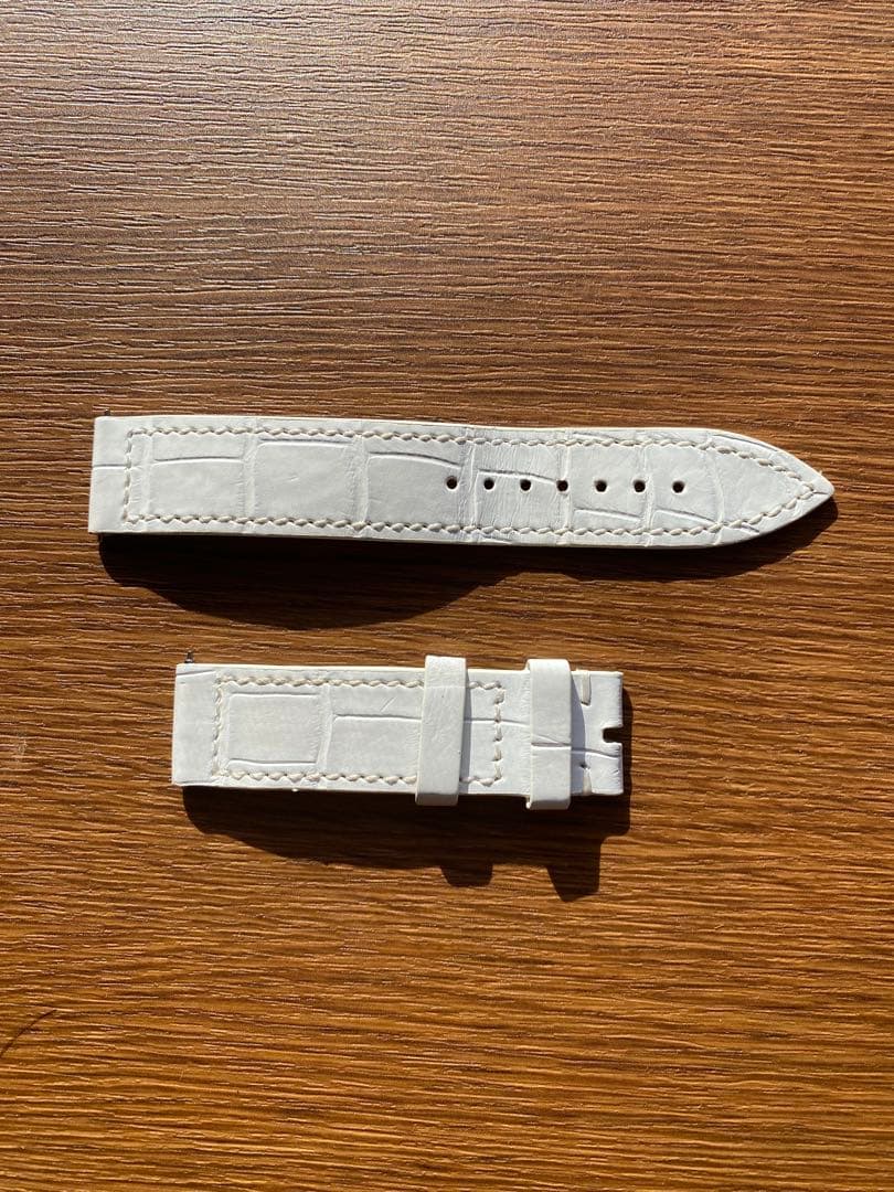 16mm フランクミュラー 純正 マットホワイト ストラップ ベルト 未使用