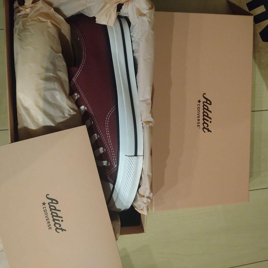 新品★正規店購入★25AW CONVERSE ADDICT マルーン