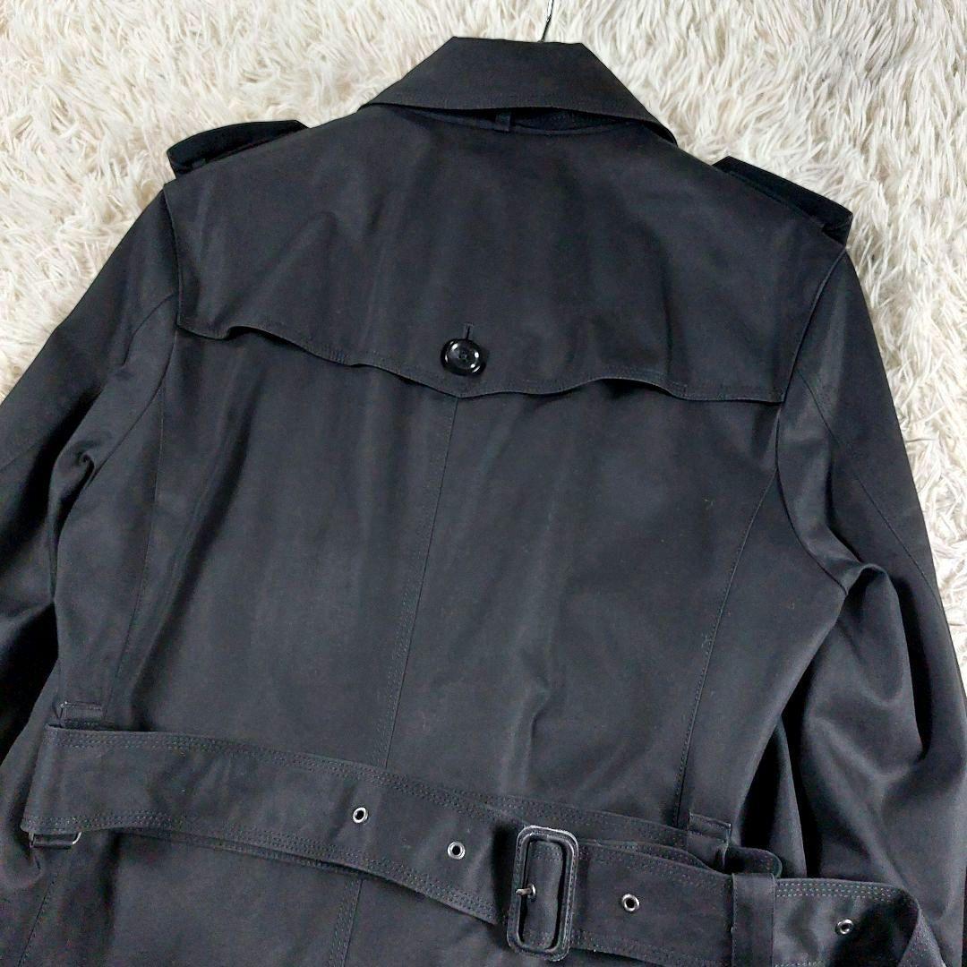 美品 バーバリーブラックレーベル キルティングライナー チェック柄トレンチコート