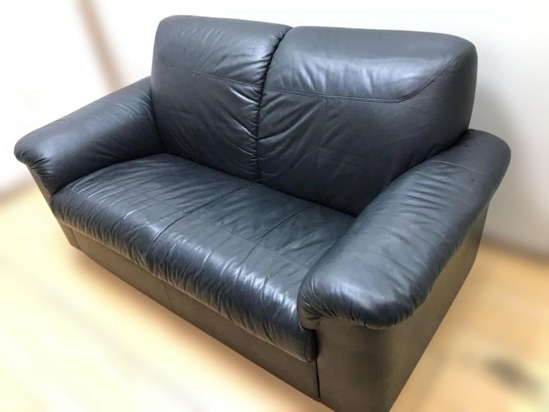 送料無料 IKEA イケア ティムスフォルス 本革 レザーソファ 88252