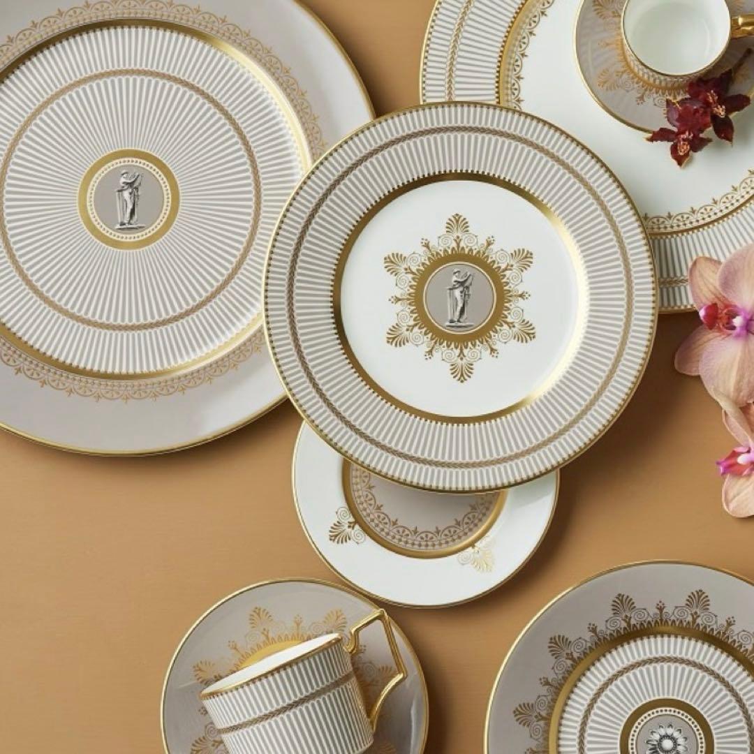 ウェッジウッド　ウェッジウッド アンセミオン グレイ 23cm プレート