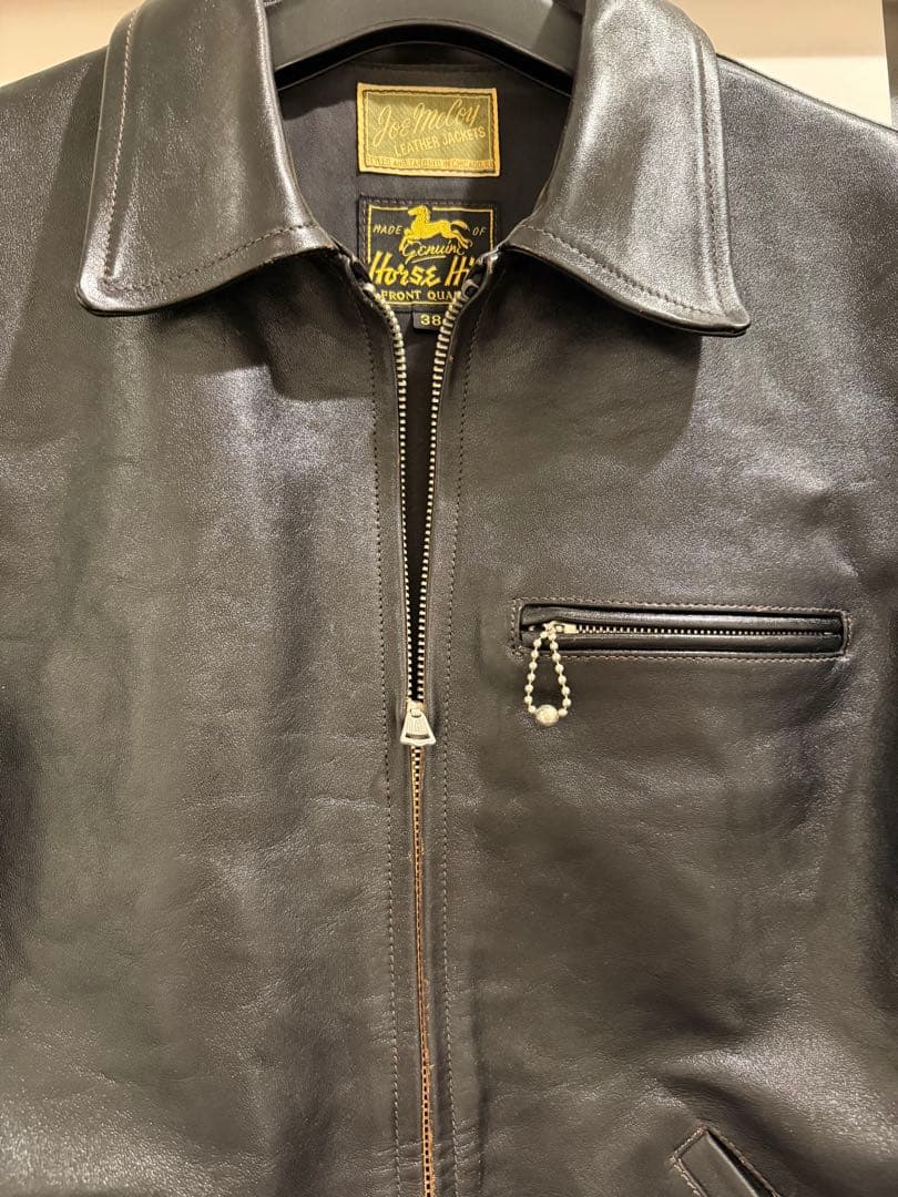 ジャケット・アウター LEATHER SPORTS JACKET NELSON 38