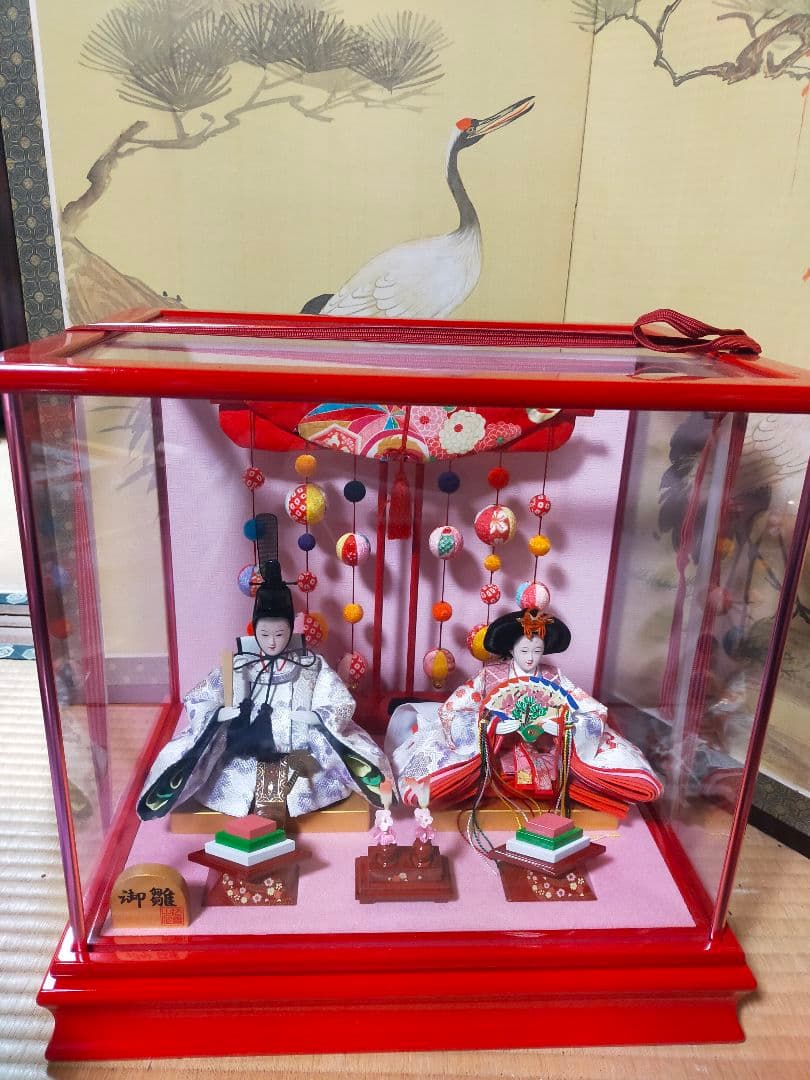 未使用 雛人形 さげもんつき 日本人形協会 コンパクト