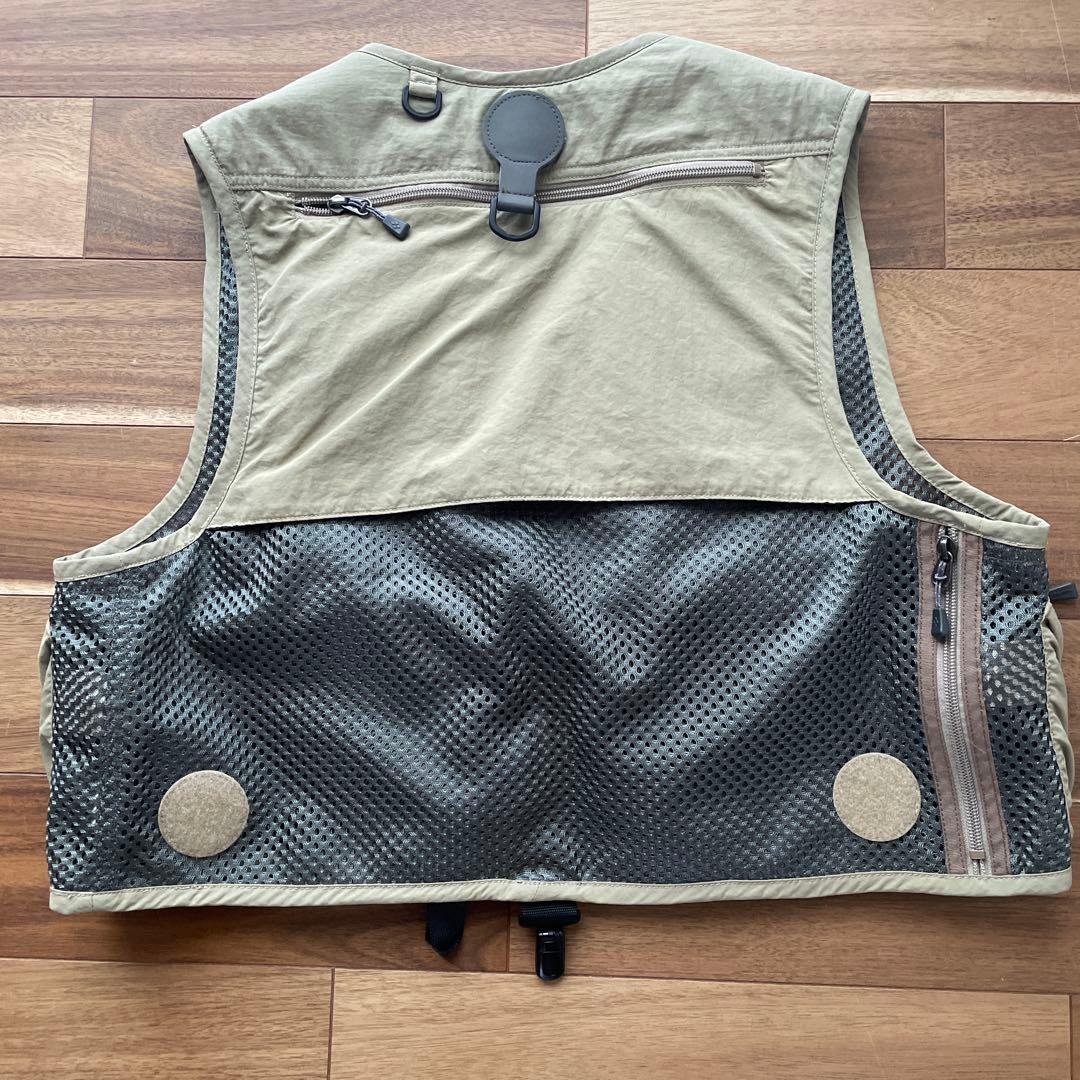 mont-bell フィッシングベスト M ベージュ