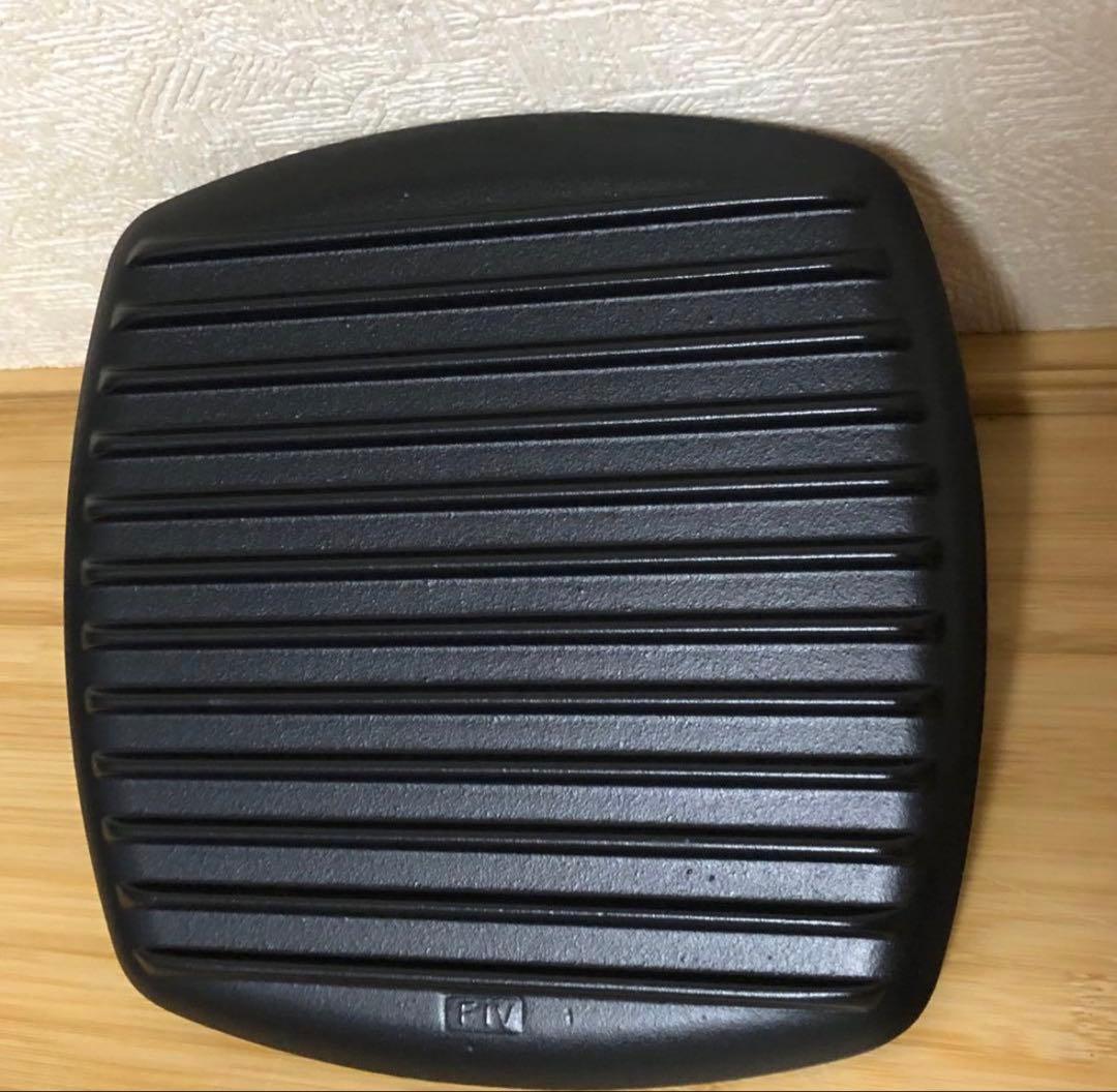 新品 未使用] ル・クルーゼ スクエア パニーニプレス