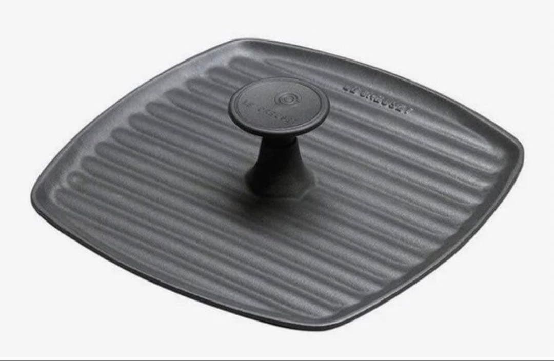 新品 未使用] ル・クルーゼ スクエア パニーニプレス