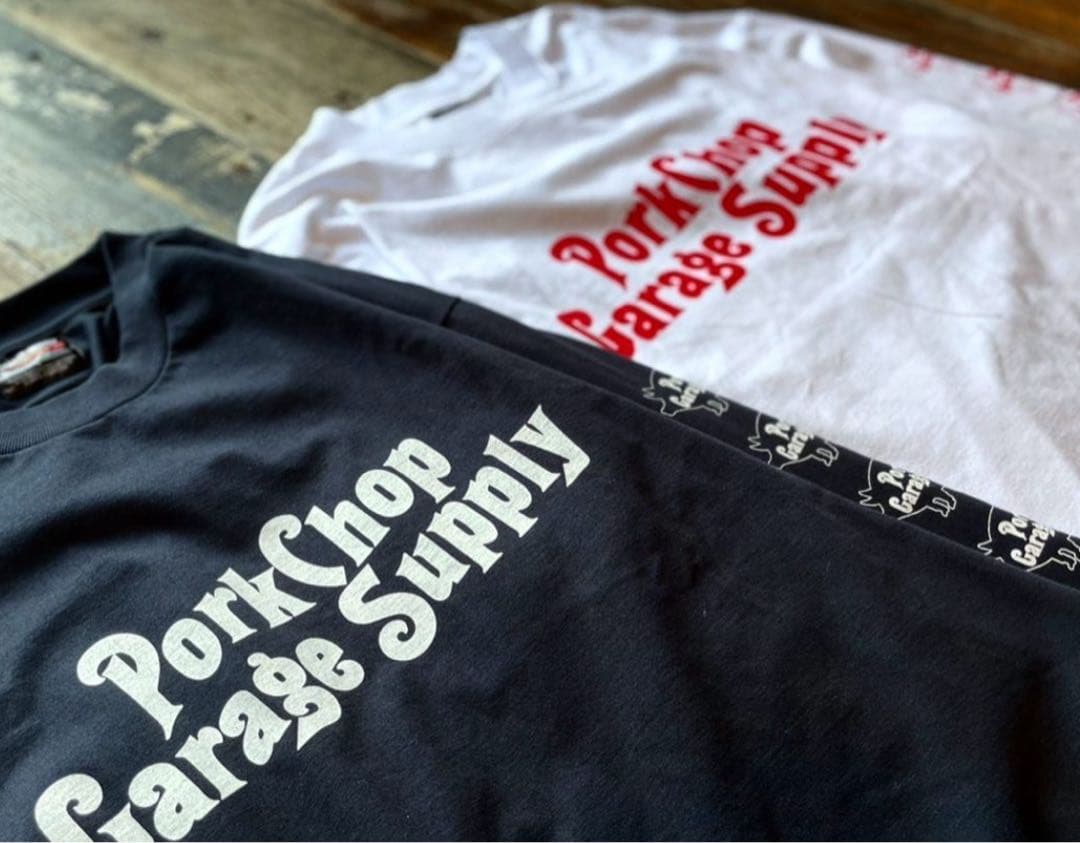 新品 PORK CHOP GARAGE SUPPLY ロンT