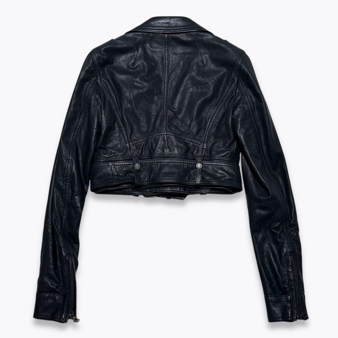 ジャケット・アウター John Galliano Cropped Leather Jacket