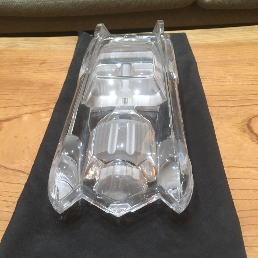 特大サイズのクリスタル製　車　41cmx17cmx11.5cm(高さ)