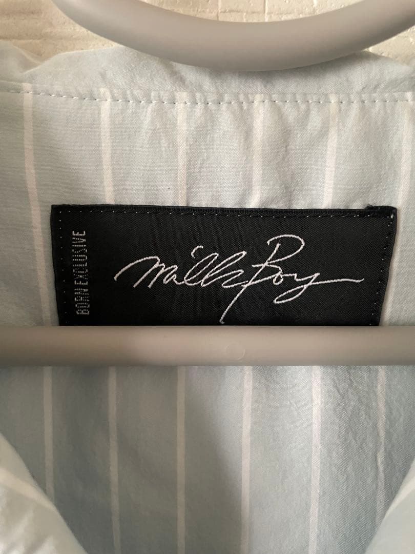 milkboy ミルクボーイ セーラー シャツ ブラウス ストライプ