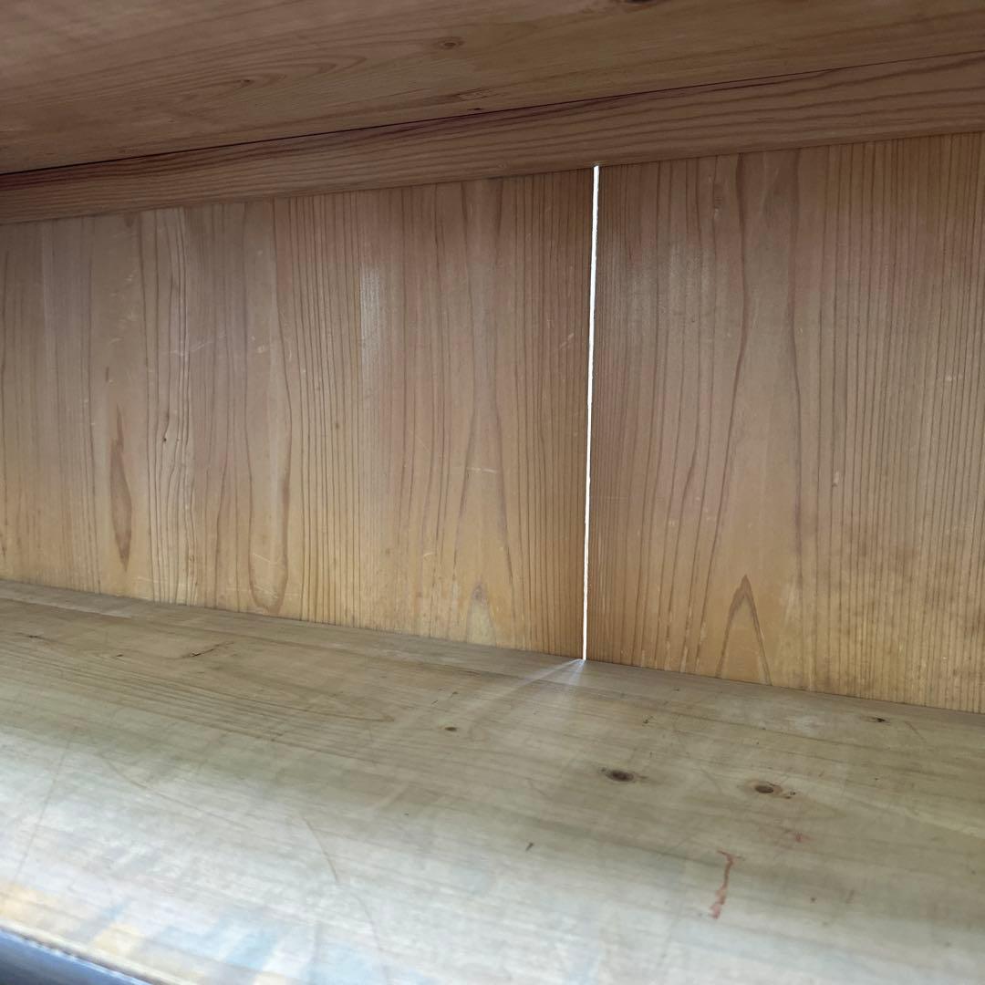 更にお値下げ❣️ヴィンテージとっても素敵な書棚ガラス棚食器棚に！