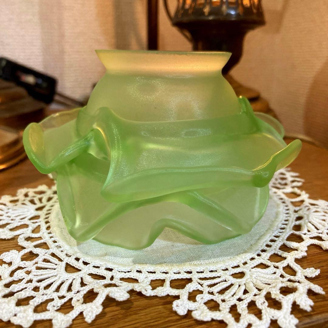 （予約専用⭐︎）ミニシャンデリア　フランスアンティークとローズシェード