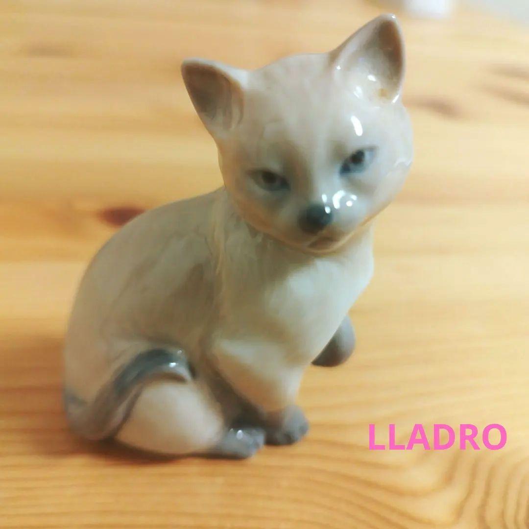 LLADRO リヤドロ 幸運の猫