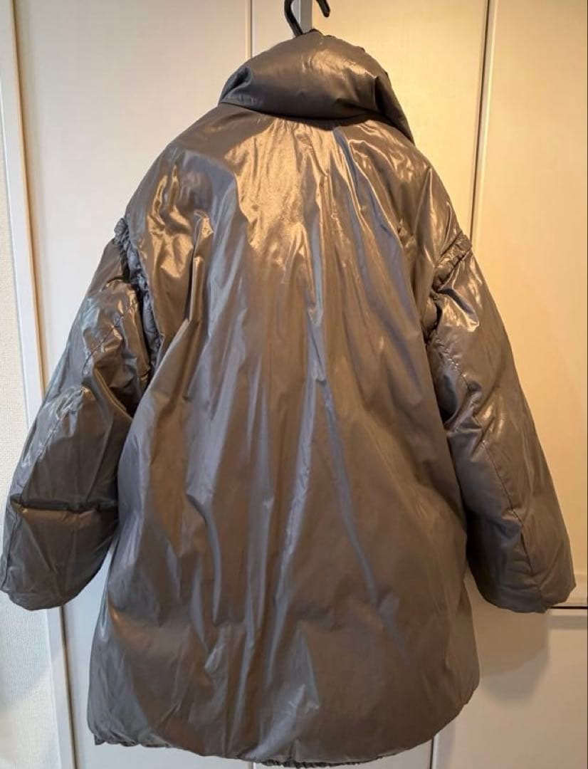 MAISON SPECIAL リバーシブル ダウンコート オーバーチュニック 黒