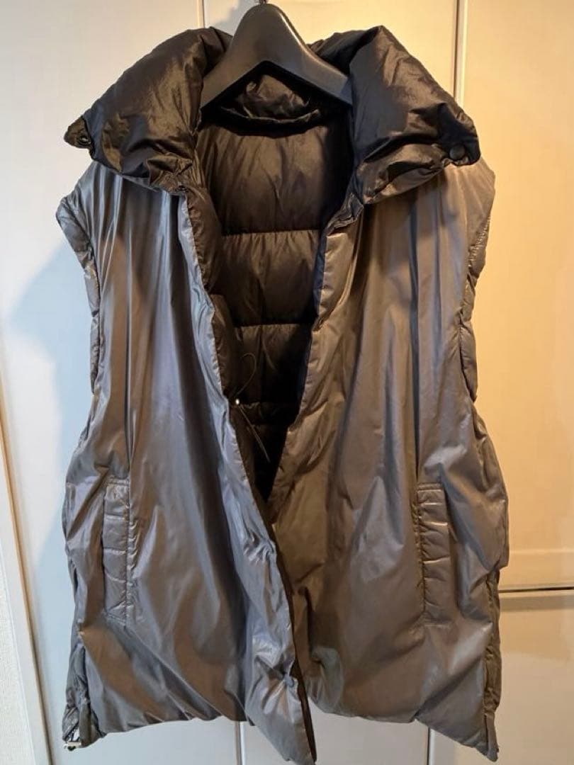 MAISON SPECIAL リバーシブル ダウンコート オーバーチュニック 黒