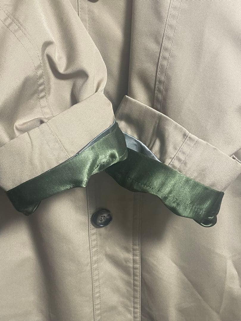 け*ん様 【超希少】 Down ベージュ トレンチコート ダウンライナ
