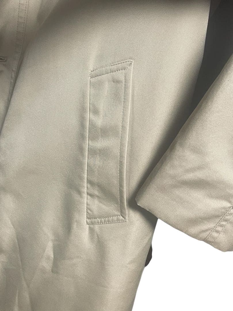 け*ん様 【超希少】 Down ベージュ トレンチコート ダウンライナ