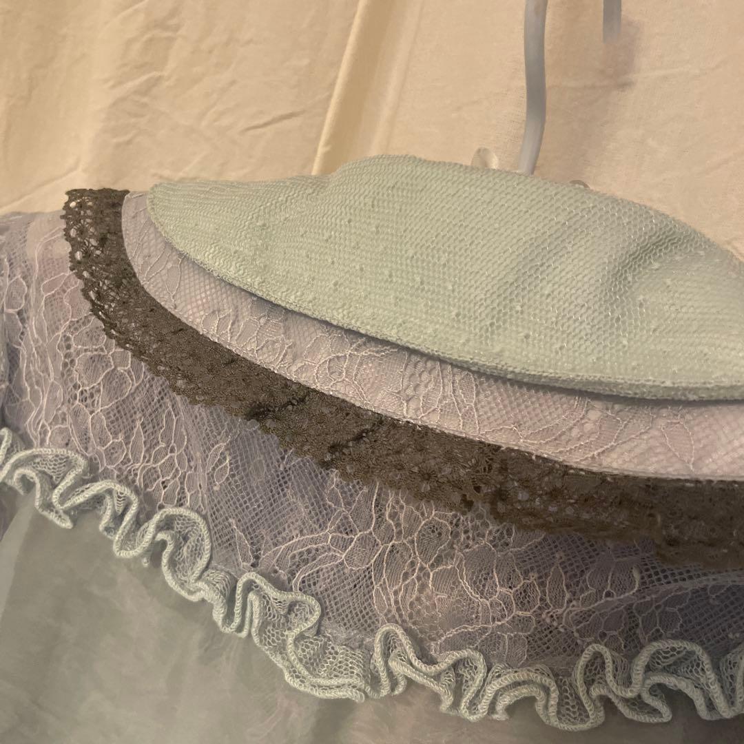 トップス rurumu: 2023ss lace bed JK mint