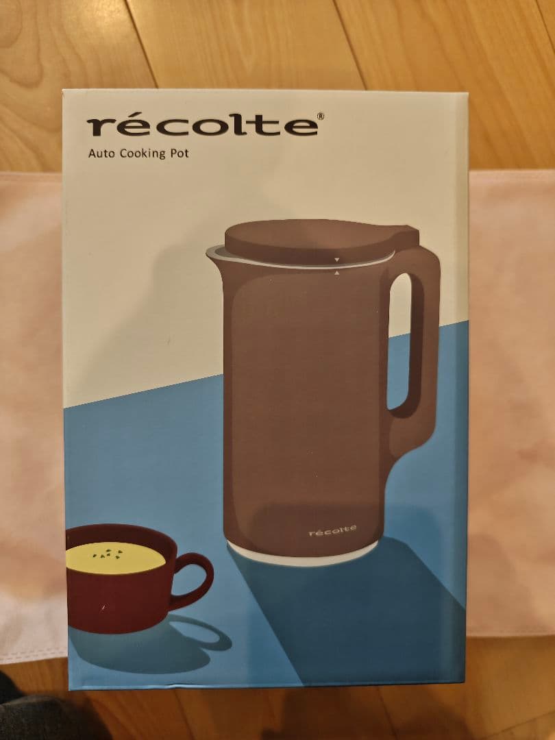 新品未使用　レコルト　récolte Auto Cooking Pot ブラウン