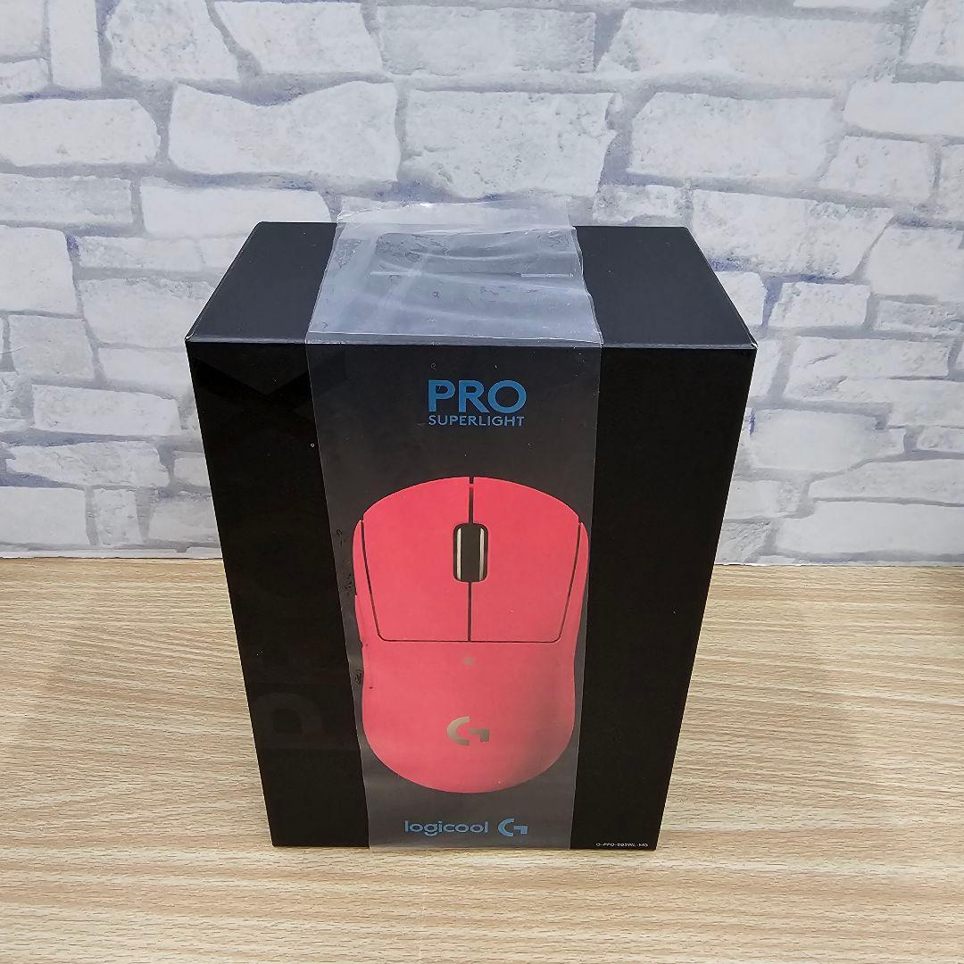 logicool G PRO X SUPERLIGHTマウス ピンク マゼンタ