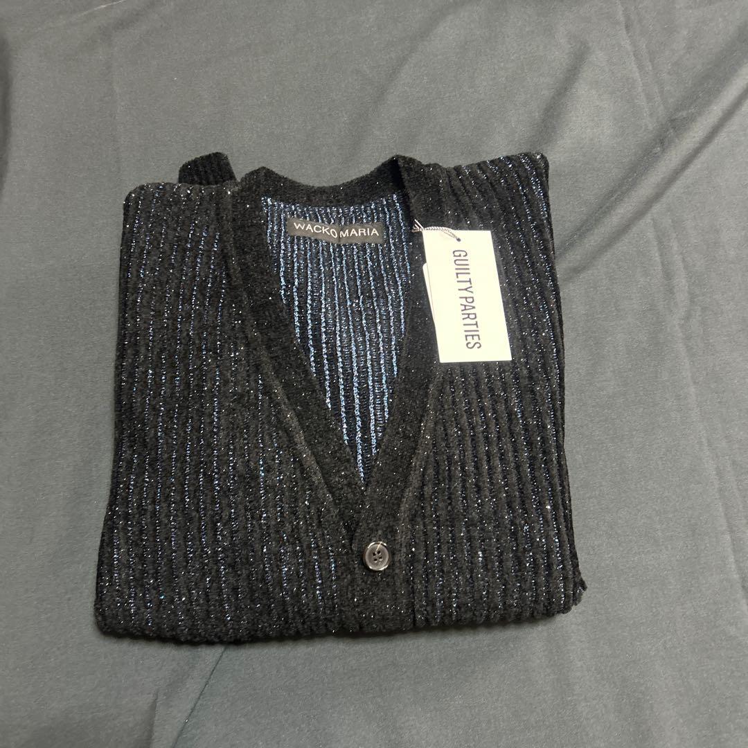 トップス WACKO MARIA GLITTER KNIT CARDIGAN 25FW