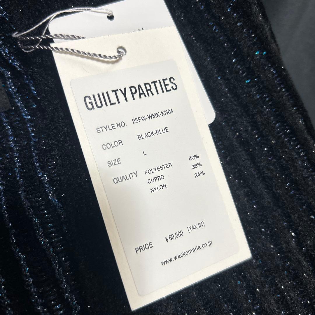 トップス WACKO MARIA GLITTER KNIT CARDIGAN 25FW