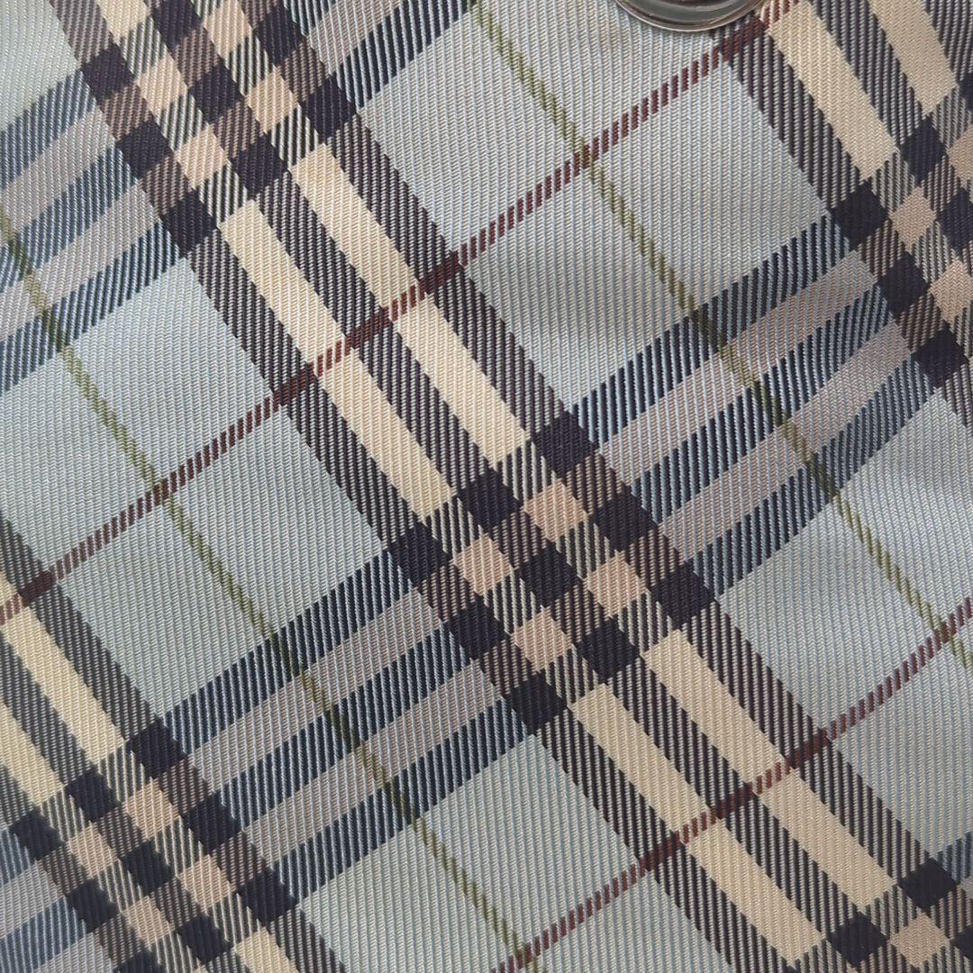 バーバリーブルーレーベル トートバッグ ハンドバッグ リバーシブルノバチェック