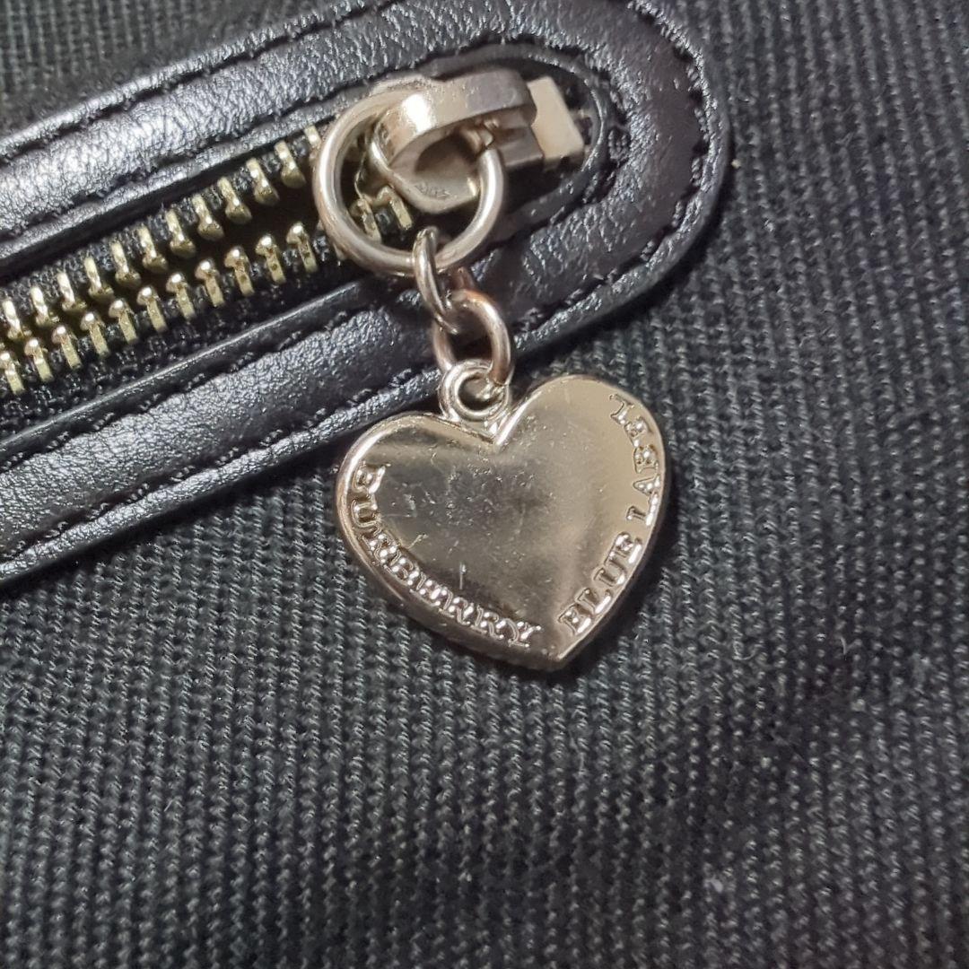 バーバリーブルーレーベル トートバッグ ハンドバッグ リバーシブルノバチェック