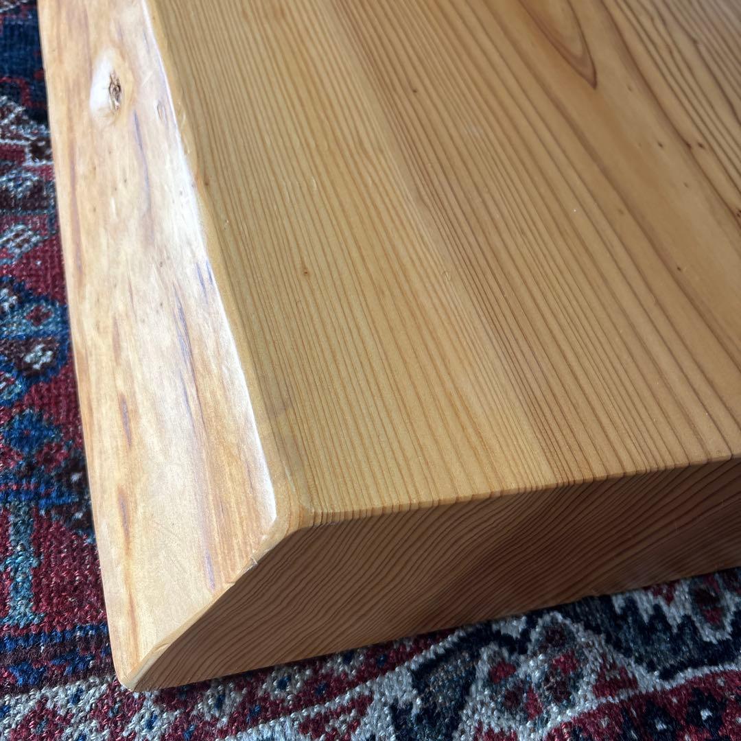 杉　一枚板　テーブル　ダイニングテーブル　脚付きません