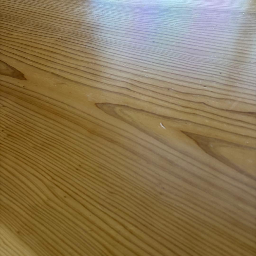 杉　一枚板　テーブル　ダイニングテーブル　脚付きません