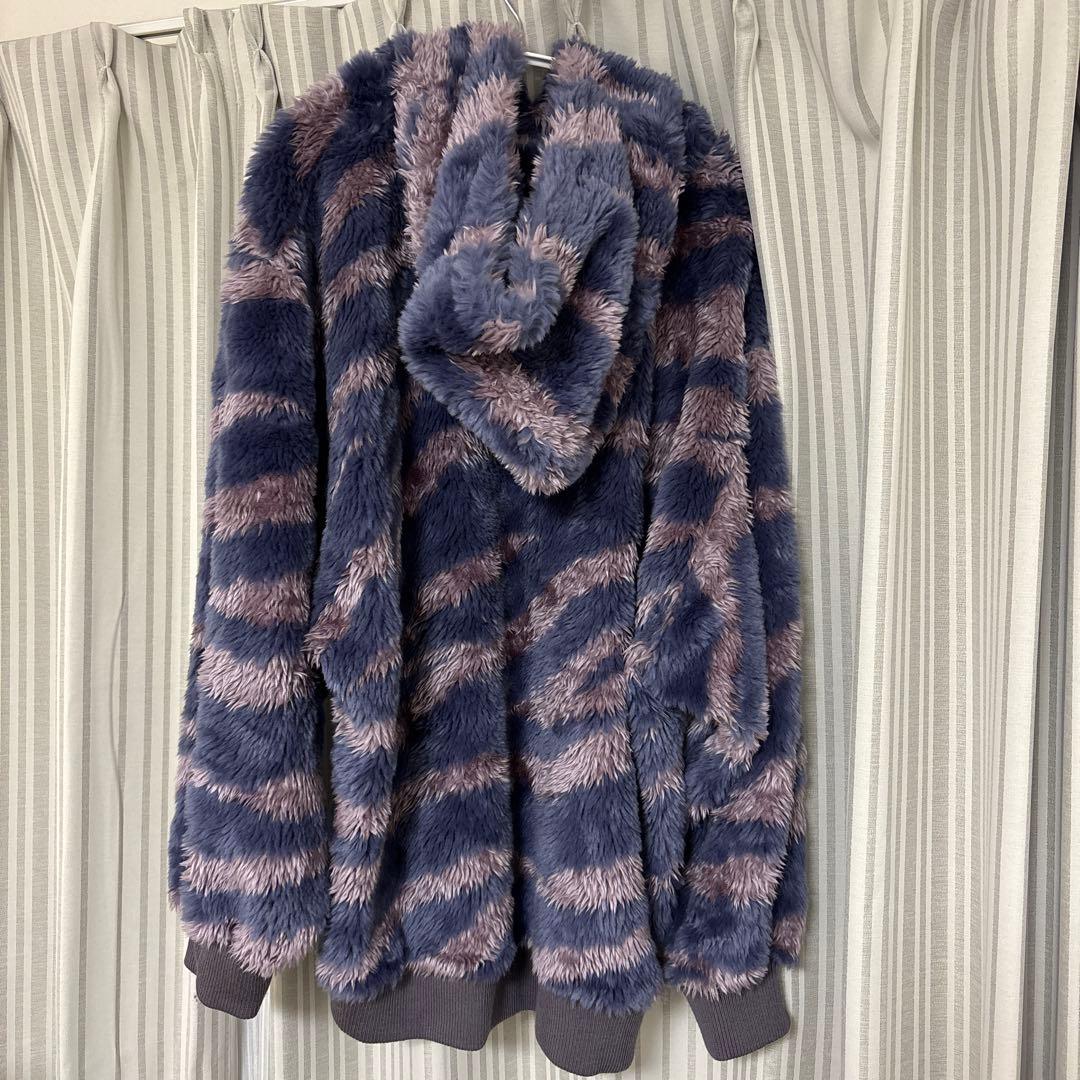 SHAREEF（シャリーフ）ゼブラシャギーパーカー 21AW