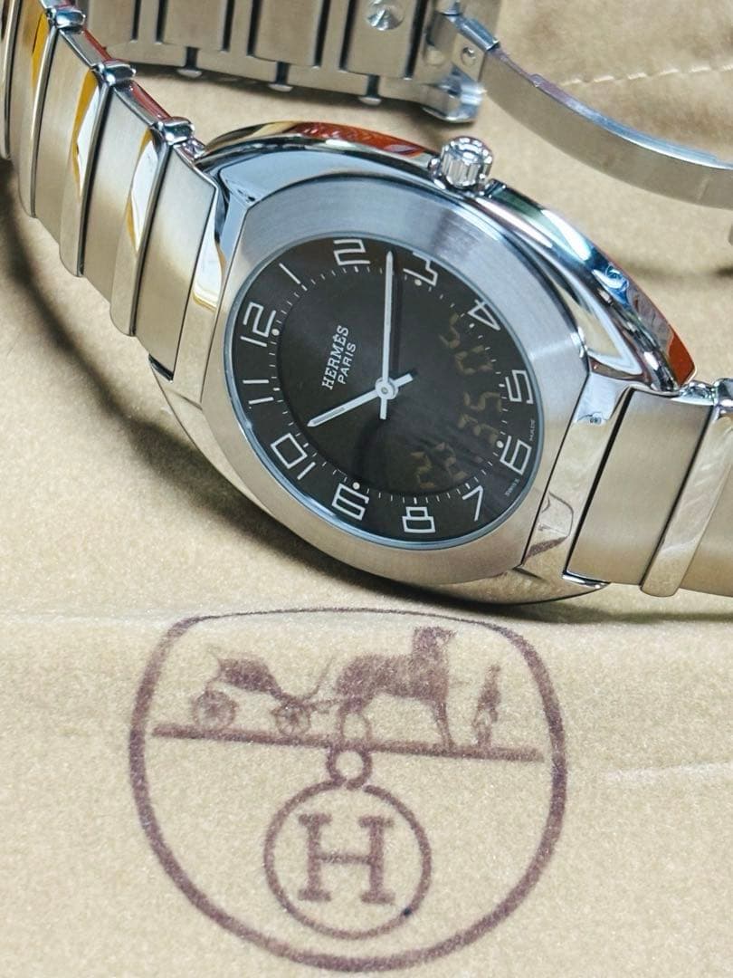 HERMES エルメス【 エスパス 】 時計　超美品